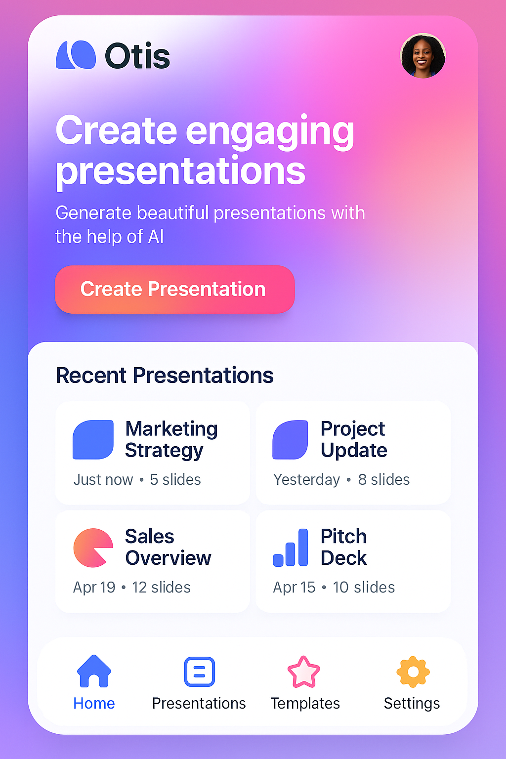 Otis App Preview